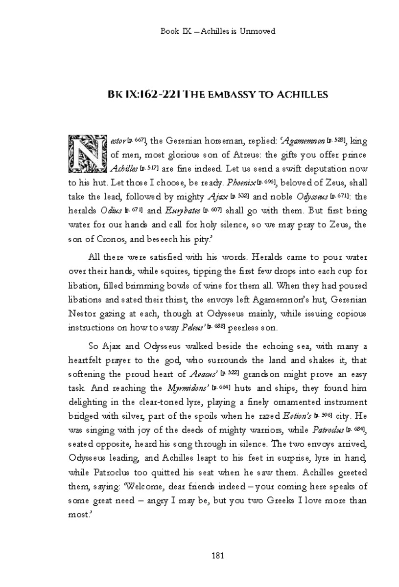The Iliad - Page 175